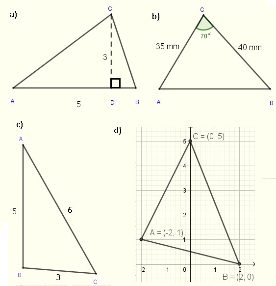 triangles in problem 1