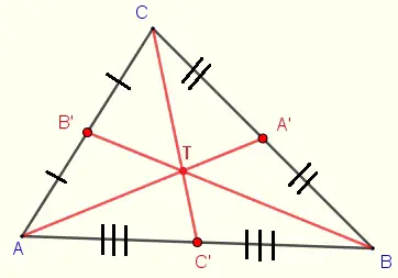 medians of a triangle 
