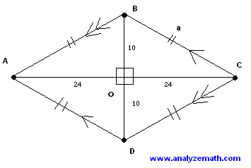 rhombus problem 2