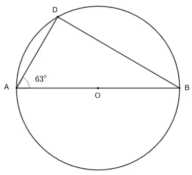 triangle inscribed in semicircle