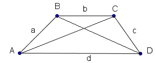 diagonals of trapezoid