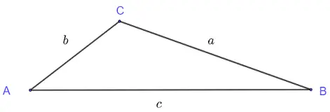 Triangle sine and cosine laws