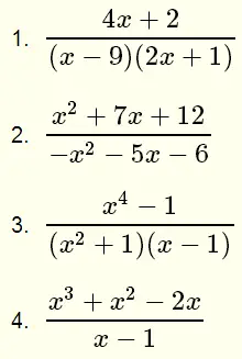 simplify rational expressions calculator