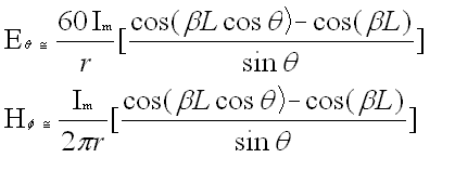 dipole in spherical coordinate system