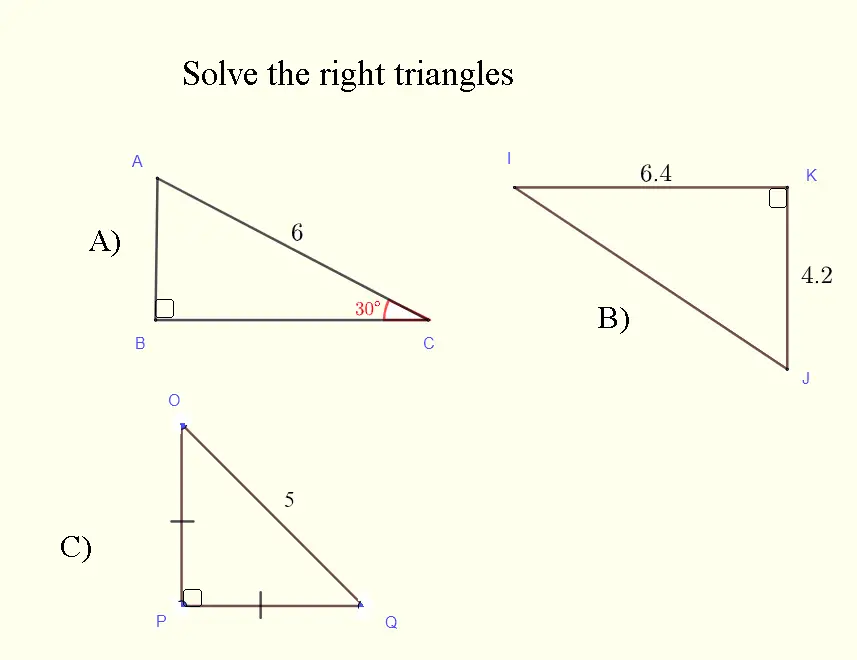 Right Triangles