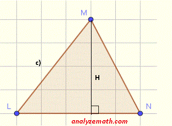 area of triangle