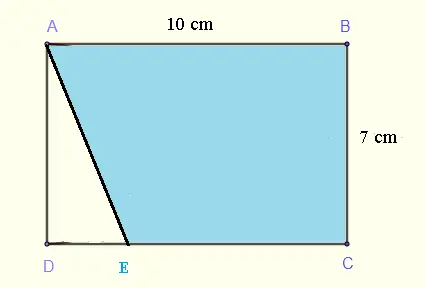 Rectangle with a Right Triangle