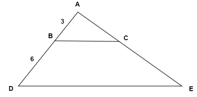Similar Triangles with Parallel Lines