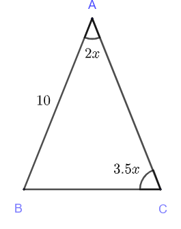 isosceles triangle