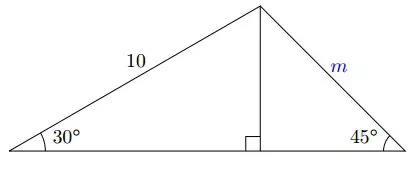 right triangle question 13