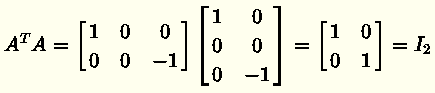 Product of a Matrix and its Transpose