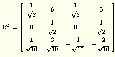Transpose of a 3 by 3 Matrix