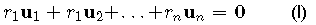 Linearity Equation